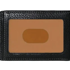 New Boconi Tyler Tumbled Rock Solid 2 Fold Money Clip