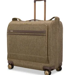 Hot Hartmann Tweed Spinner Garment Bag Natural Tweed