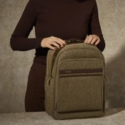 Fashion Hartmann Tweed Travel Backpack Natural Tweed