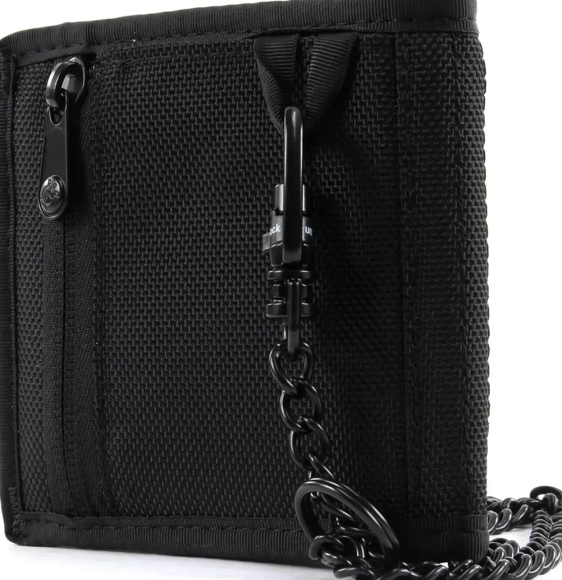Clearance PacSafe RFID Safe Z100 Bi-Fold Wallet Jet Black