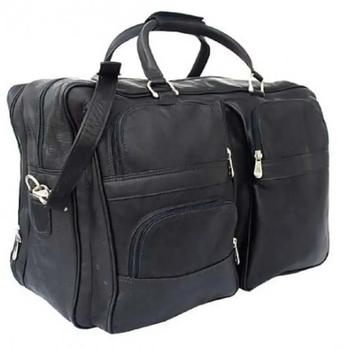 Outlet Piel Leather Complete Carry-all Bag