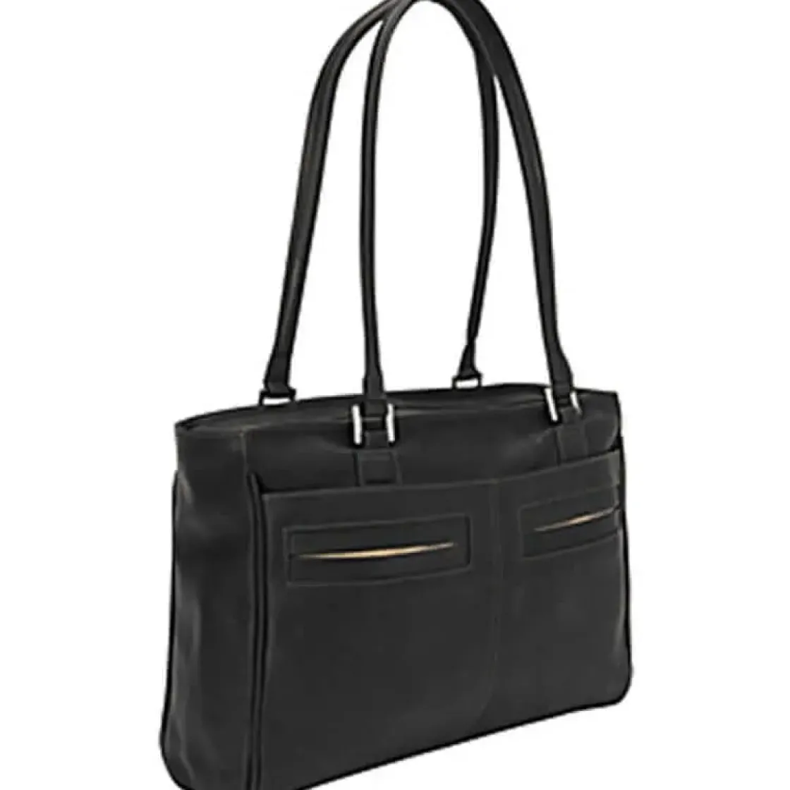 Sale Piel Leather Ladies Laptop Tote with Pockets