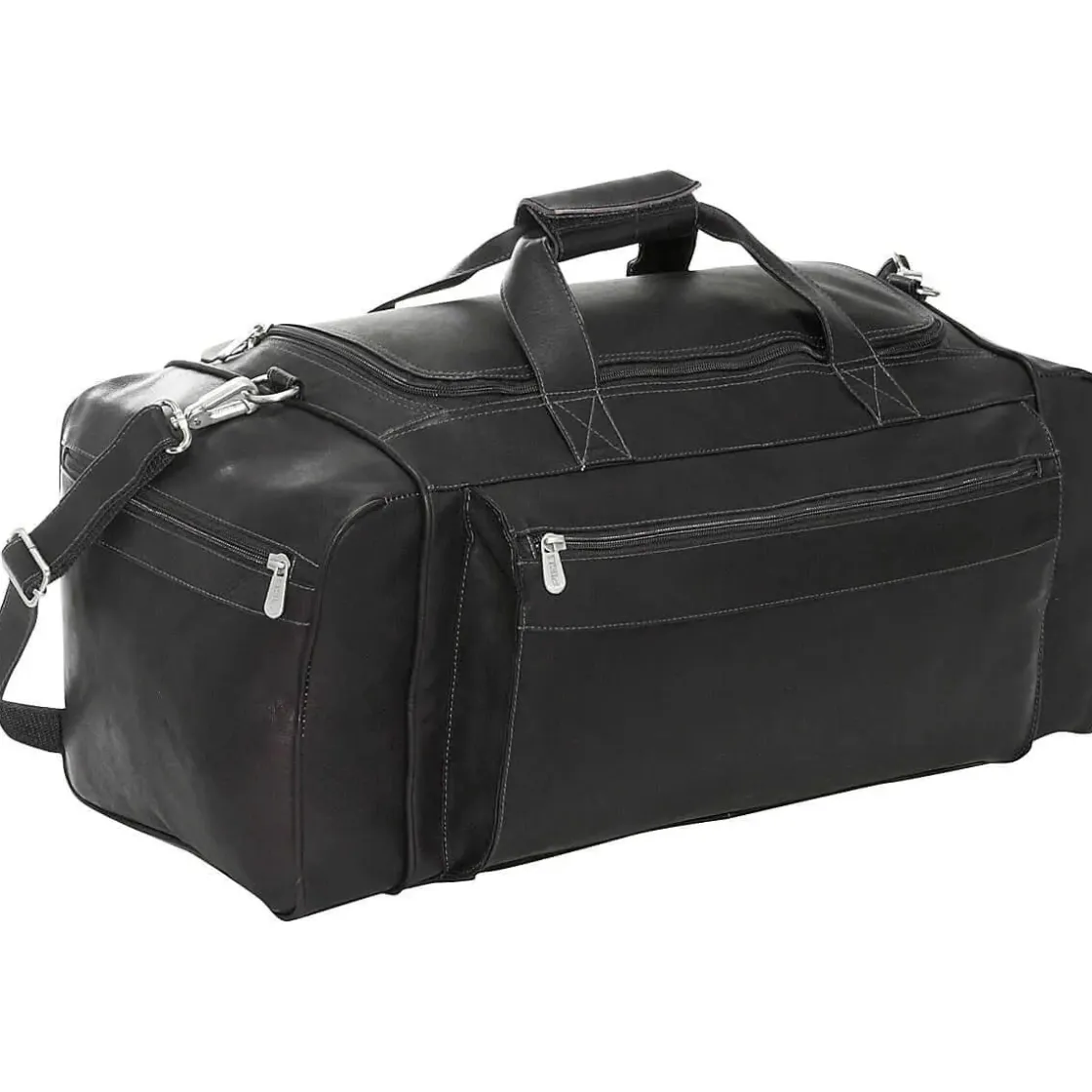 New Piel Leather Large Duffel Bag