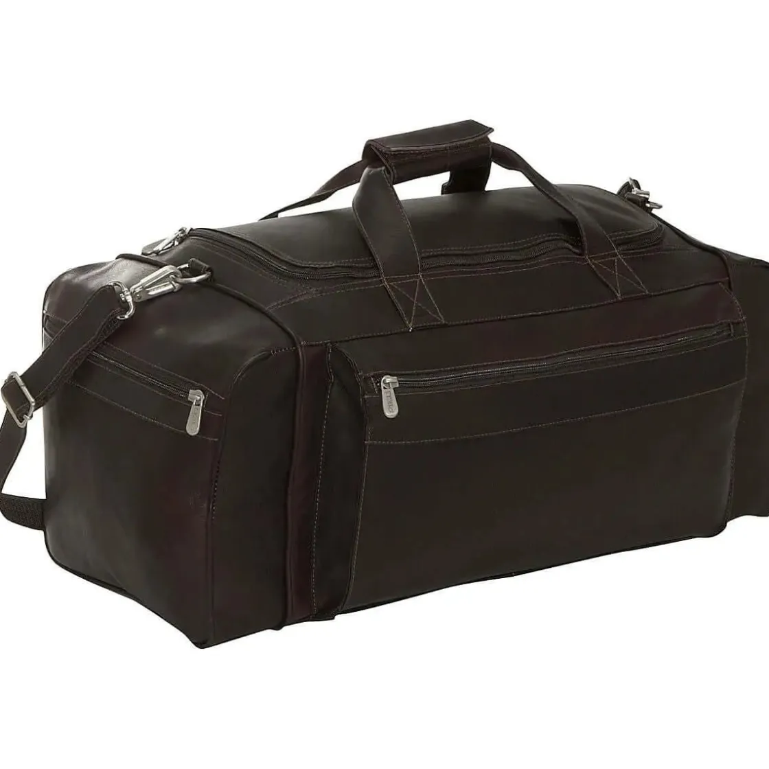 New Piel Leather Large Duffel Bag