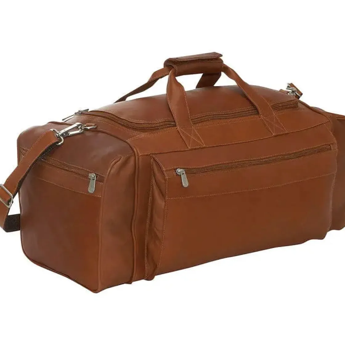 New Piel Leather Large Duffel Bag
