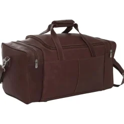 Online Piel Leather Small 17 inch Duffel Bag