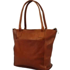 Online Piel Leather Small Tote Bag