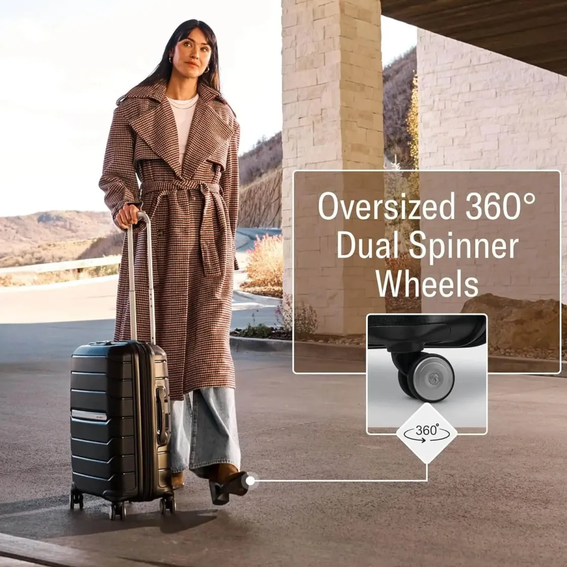Outlet Samsonite Freeform 21 inch Carry On Spinner