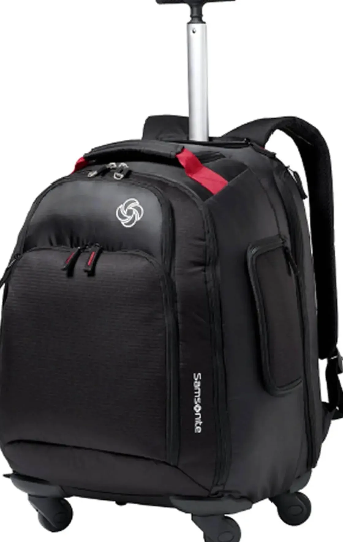 New Samsonite MVS Rolling Backpack Black