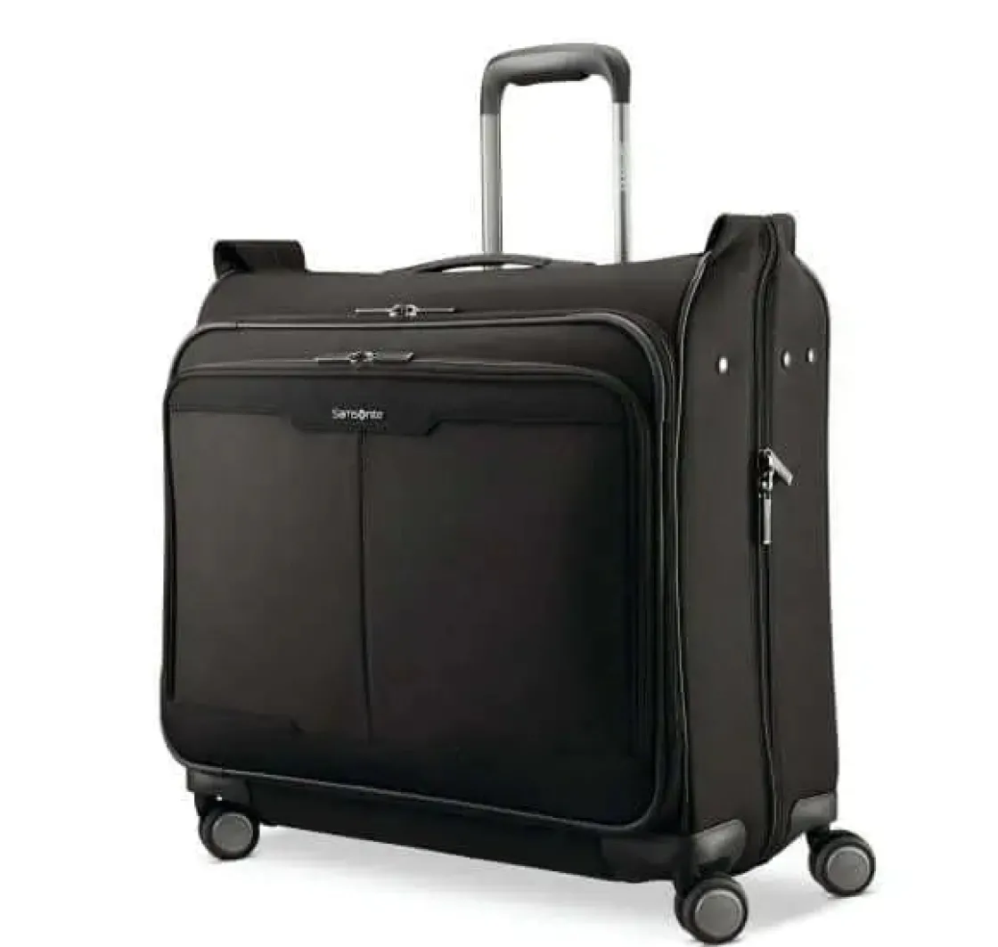 New Samsonite Silhouette 17 Spinner Garment Bag Black