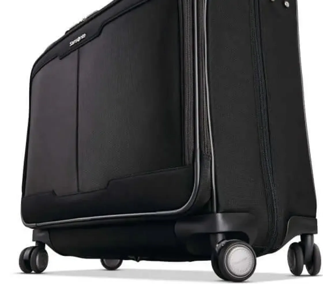 New Samsonite Silhouette 17 Spinner Garment Bag Black