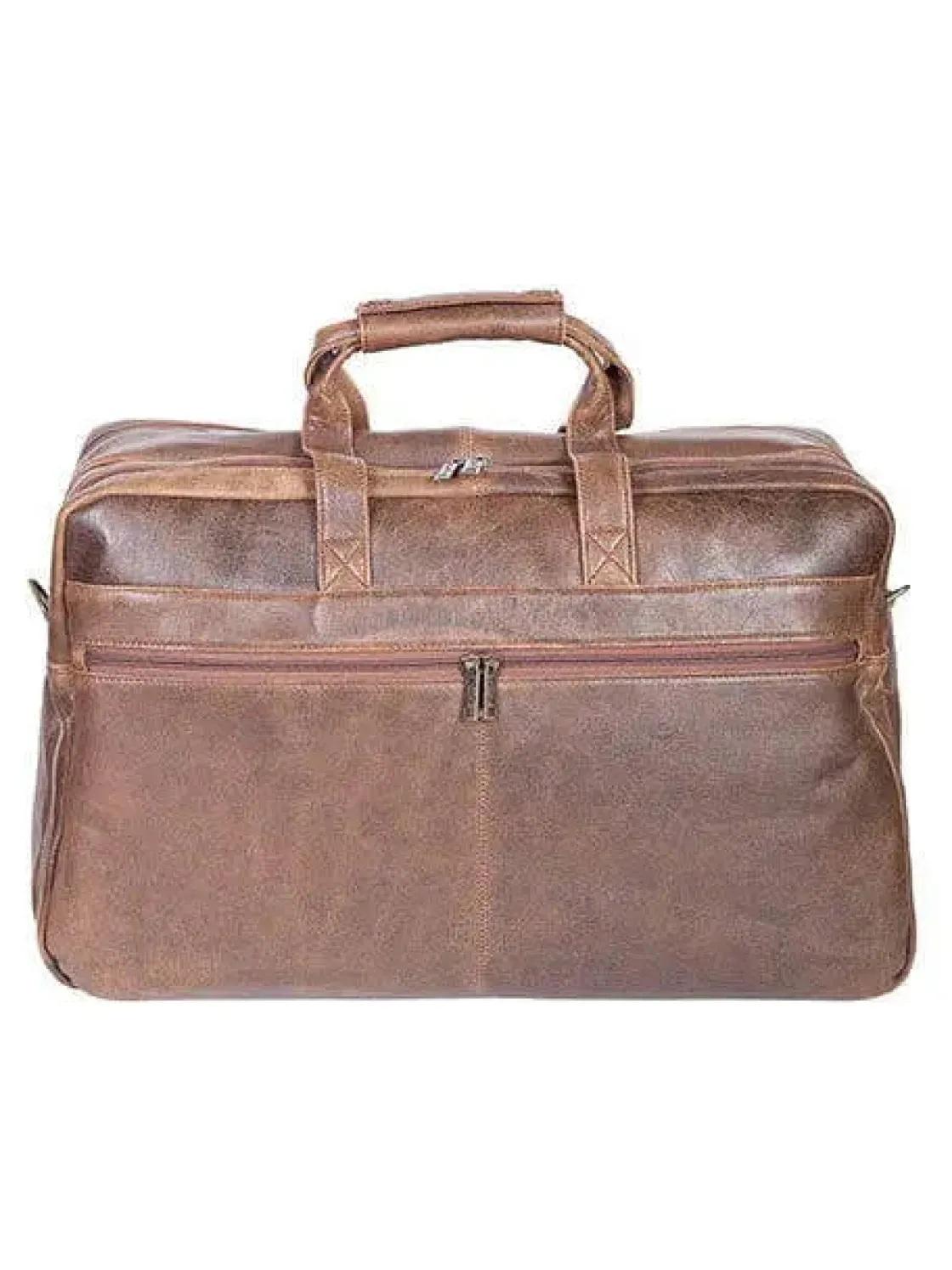 Clearance Scully Aerosquadron 2 Zip Carry On Duffel Antique Brown