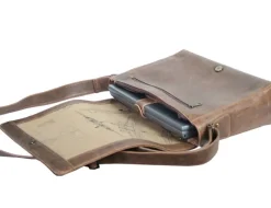 Online Scully Aerosquadron Laptop Messenger Antique Brown