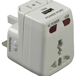 New Travelon Worldwide Adapter & USB Charger