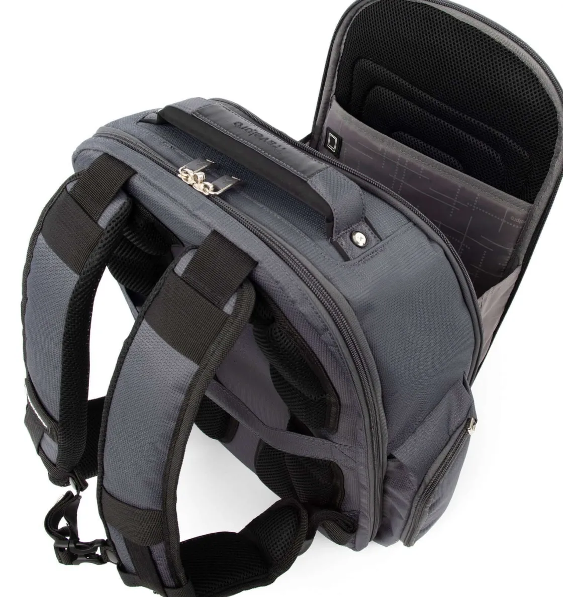 Discount Travelpro Autopilot 2.0 Business Backpack Charcoal Grey