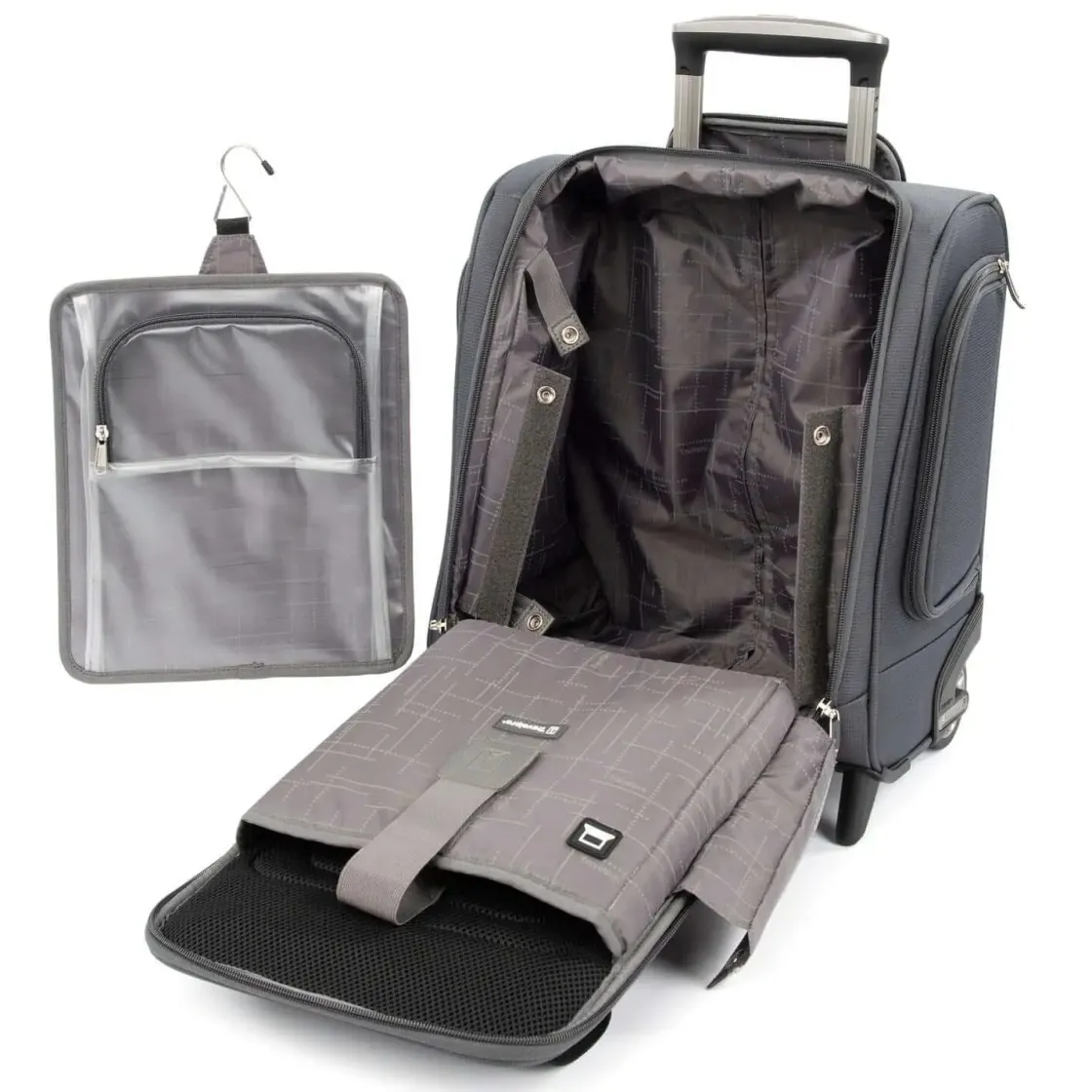 Hot Travelpro Autopilot 2.0 Rolling Underseat Carry On Charcoal Grey