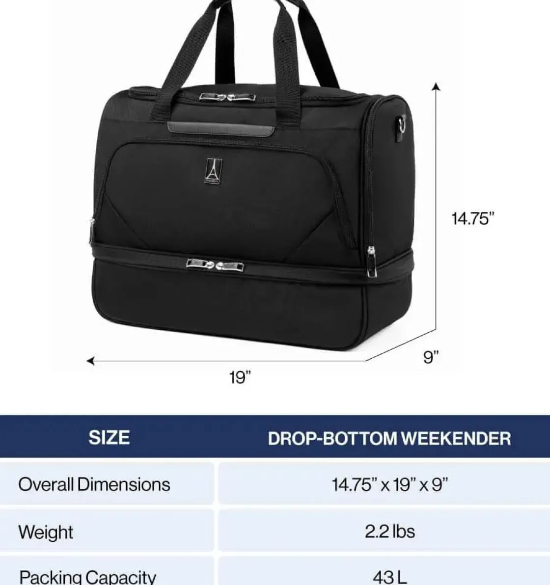 Best Travelpro Maxlite 5 Drop Bottom Weekender
