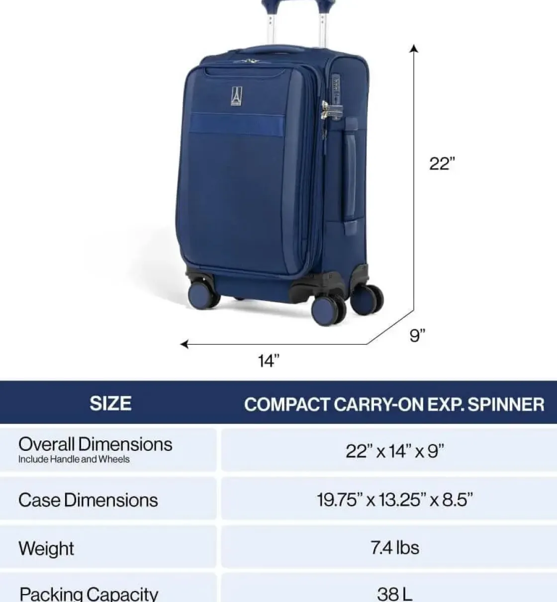 Best Travelpro Versapack+ Compact Carry-On Spinner